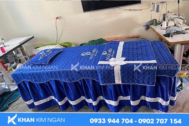 Drap phi lụa satin Hàn Quốc trần bông