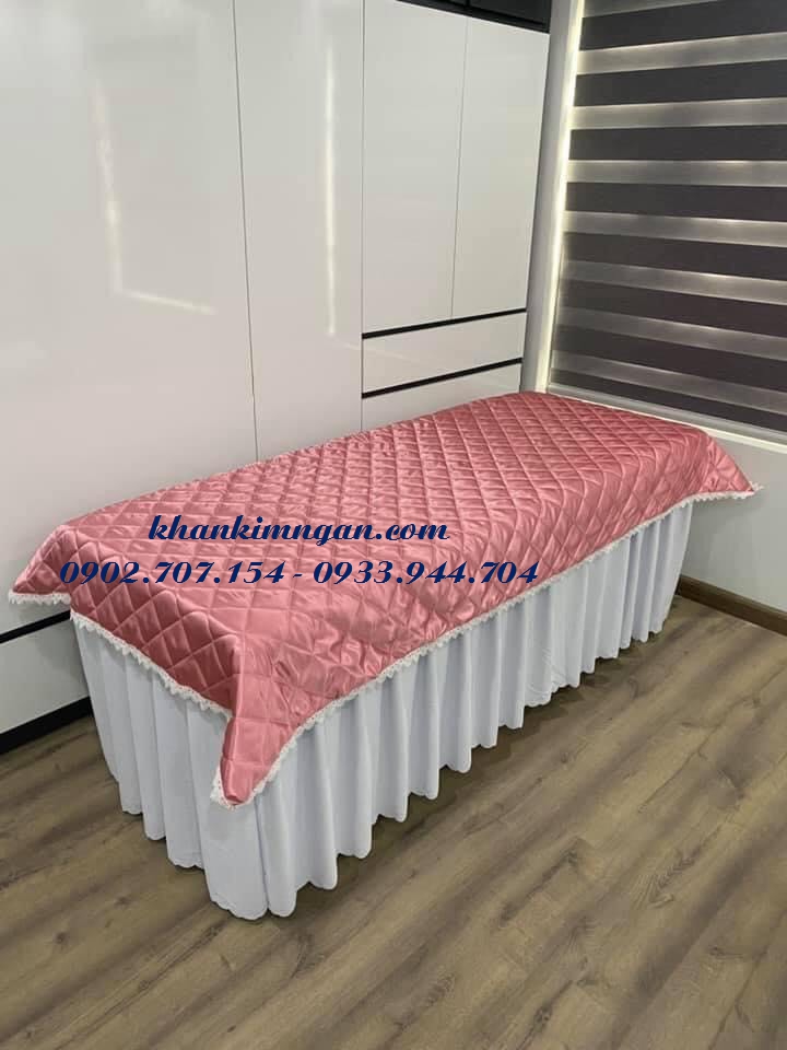 Drap phi lụa satin Hàn Quốc trần bông