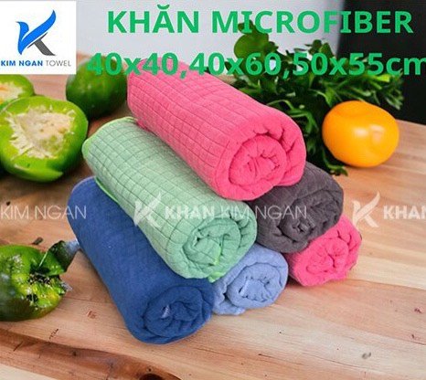 khăn lau bếp thấm hút dầu mỡ, không đổ sợi 