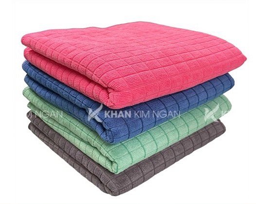 Khăn lau xe hơi không ra màu, không đổ sợi, thấm hút nước