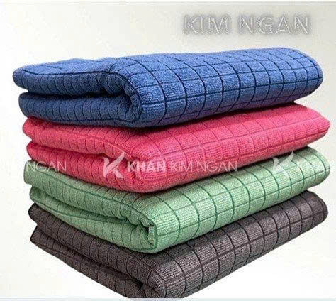 Khăn lau xe, lau kính, lau bếp,... chuyên dụng, có móc treo tiện dụng